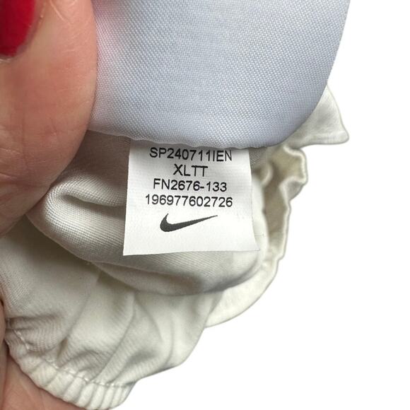 Nike Devin Booker Snap Track Pant Joggers Basketball Men's Ivory White XLTT Tall - Picture 4 of 11